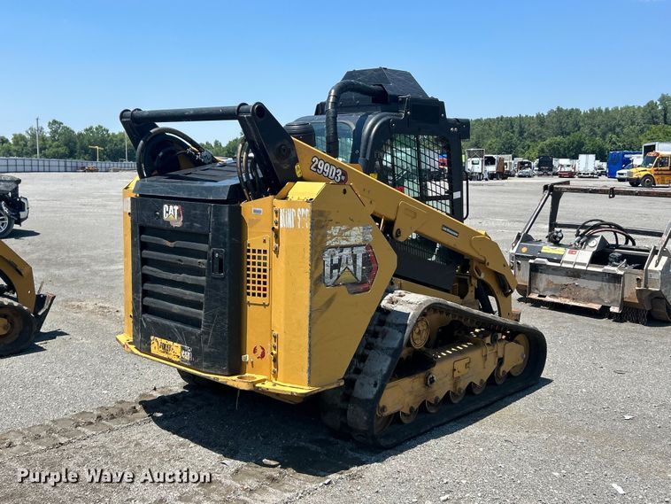 image for item YA4032 2021 Caterpillar 299D3 XE  tracked skid steer loader