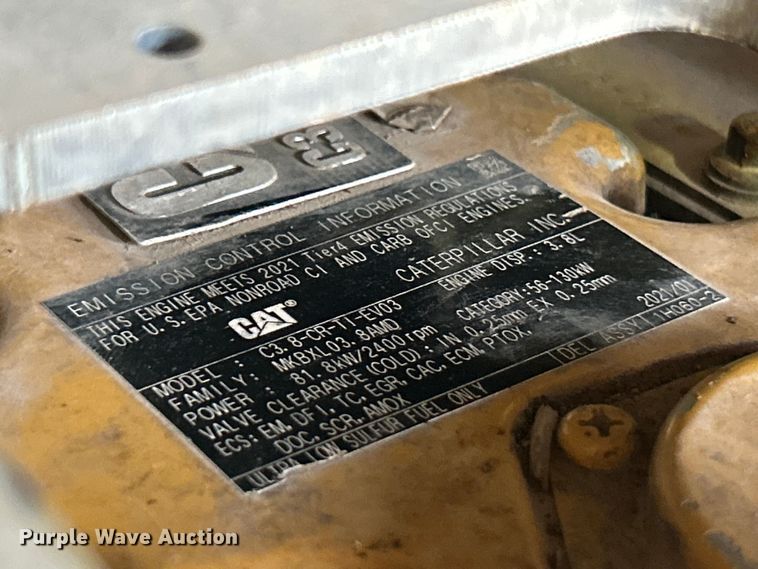 image for item YA4032 2021 Caterpillar 299D3 XE  tracked skid steer loader