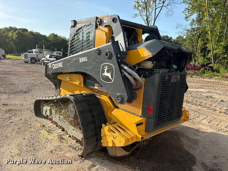 image for item YA4084 2024 John Deere 331G tracked skid steer loader