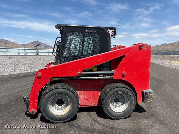 image for item YA4122 2022 Manitou 2600R skid steer loader