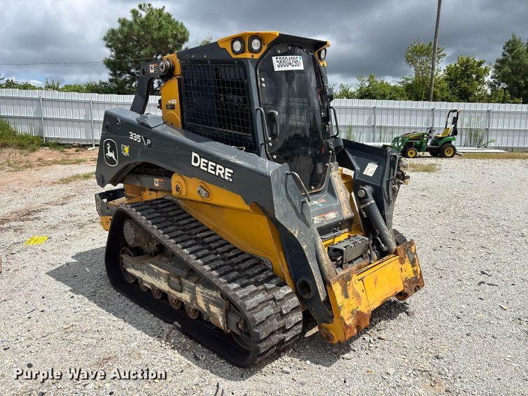 image for item YA4180 2025 John Deere 335P-Tier tracked skid steer loader