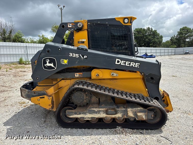 image for item YA4180 2025 John Deere 335P-Tier tracked skid steer loader