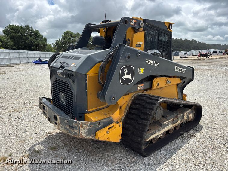 image for item YA4180 2025 John Deere 335P-Tier tracked skid steer loader