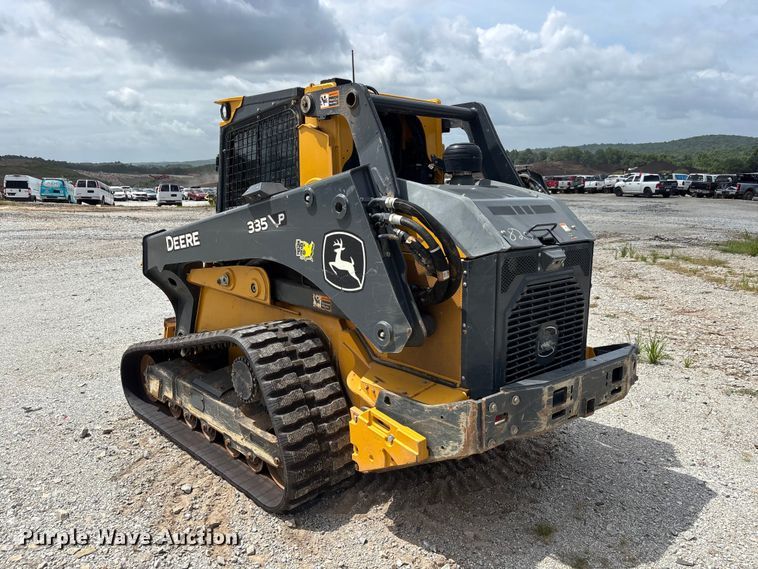 image for item YA4180 2025 John Deere 335P-Tier tracked skid steer loader