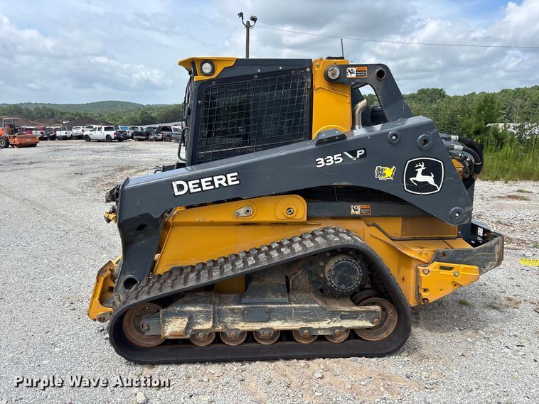 image for item YA4180 2025 John Deere 335P-Tier tracked skid steer loader