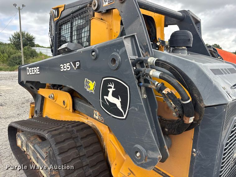 image for item YA4180 2025 John Deere 335P-Tier tracked skid steer loader