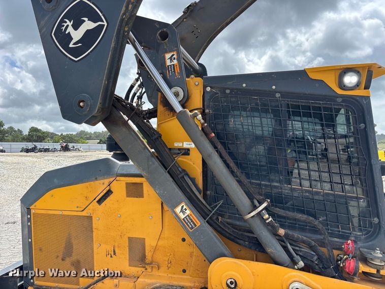 image for item YA4180 2025 John Deere 335P-Tier tracked skid steer loader