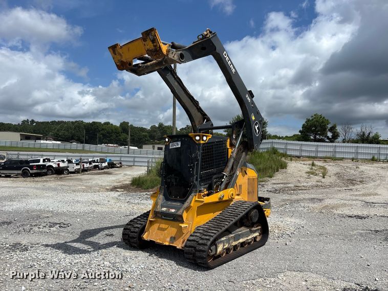 image for item YA4180 2025 John Deere 335P-Tier tracked skid steer loader