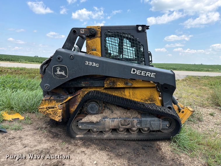 image for item YA4232 2021 John Deere 333G tracked skid steer loader