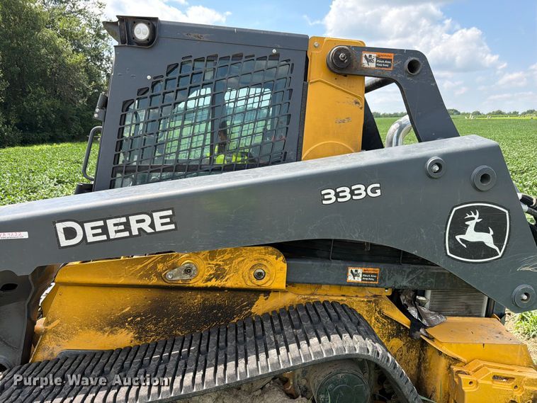 image for item YA4232 2021 John Deere 333G tracked skid steer loader