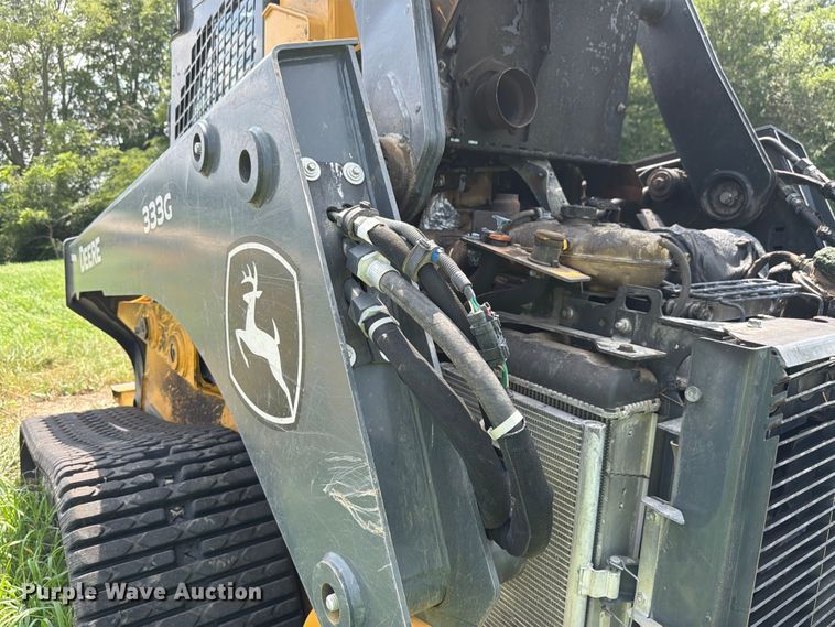 image for item YA4232 2021 John Deere 333G tracked skid steer loader