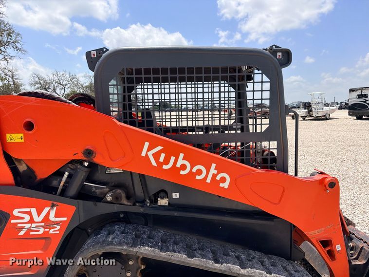 image for item YA4242 2022 Kubota SVL75-2 tracked skid steer loader