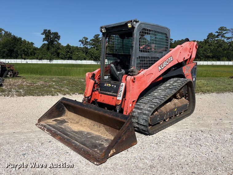 2017 Kubota SVL95-2S tracked skid steer loader