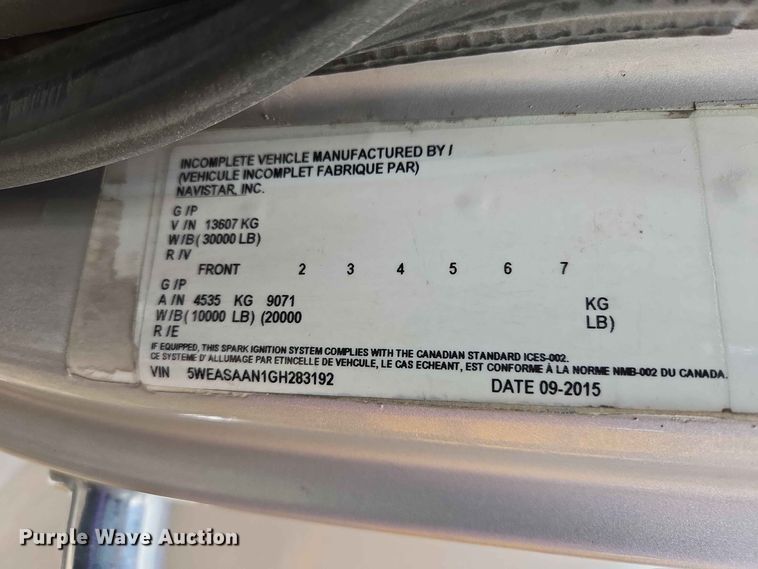 image for item DQ0000 2016 IC Corporation Eldorado shuttle bus