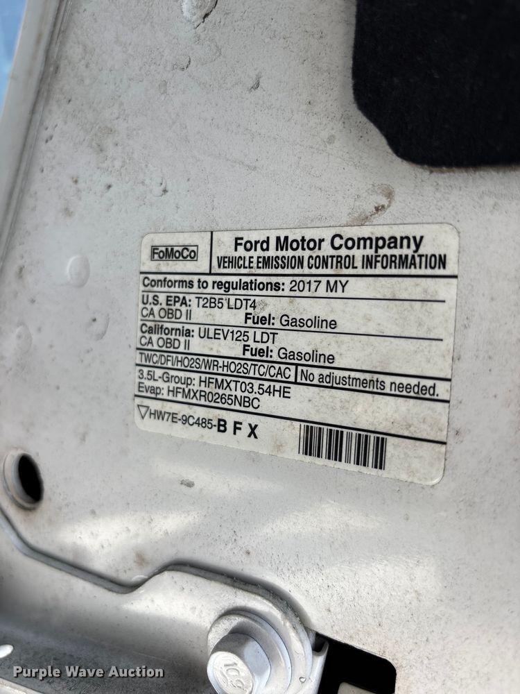 image for item DU6398 2017 Ford Expedition SUV