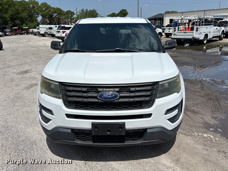 image for item DU6399 2016 Ford Explorer Police Interceptor SUV