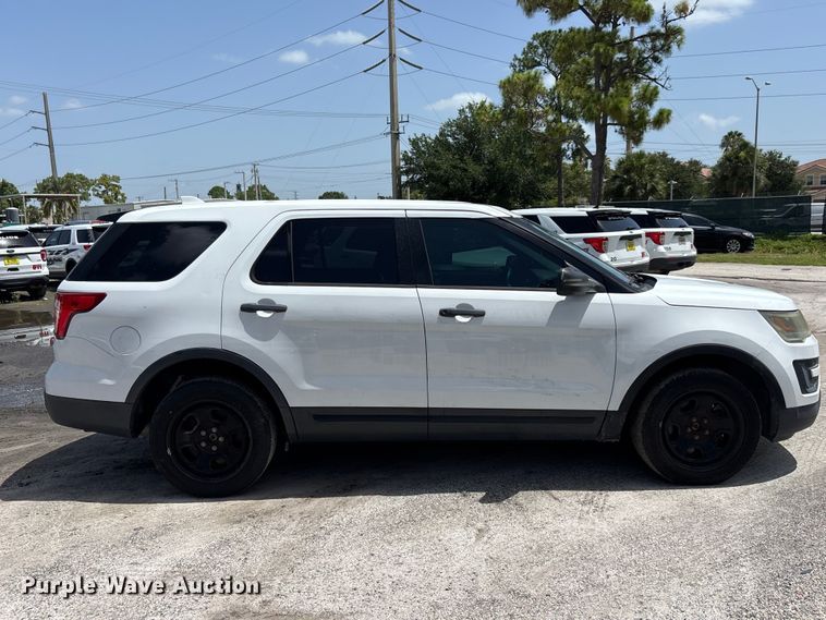 image for item DU6399 2016 Ford Explorer Police Interceptor SUV