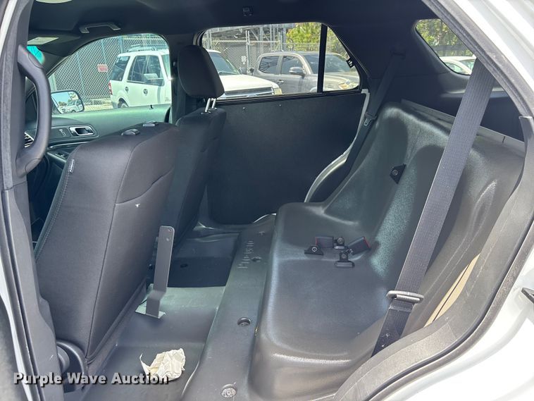 image for item DU6399 2016 Ford Explorer Police Interceptor SUV