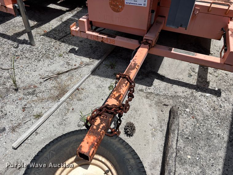 image for item DU6407 2004 AMERICAN SIGNAL COMPANY message board trailer