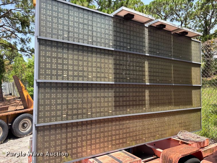 image for item DU6408 2004 American Signal Company message board trailer
