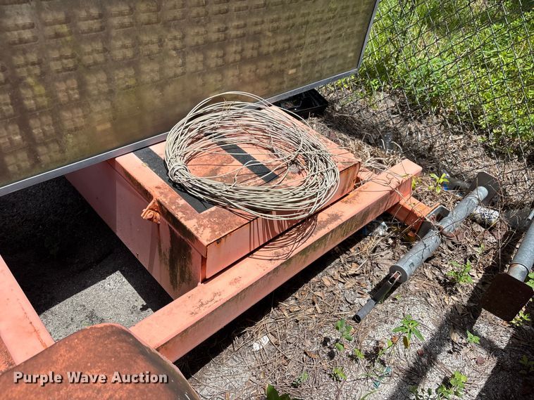 image for item DU6408 2004 American Signal Company message board trailer