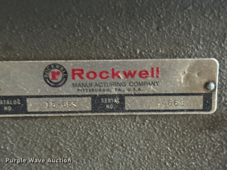 image for item DY3060 (2) Rockwell drill presses
