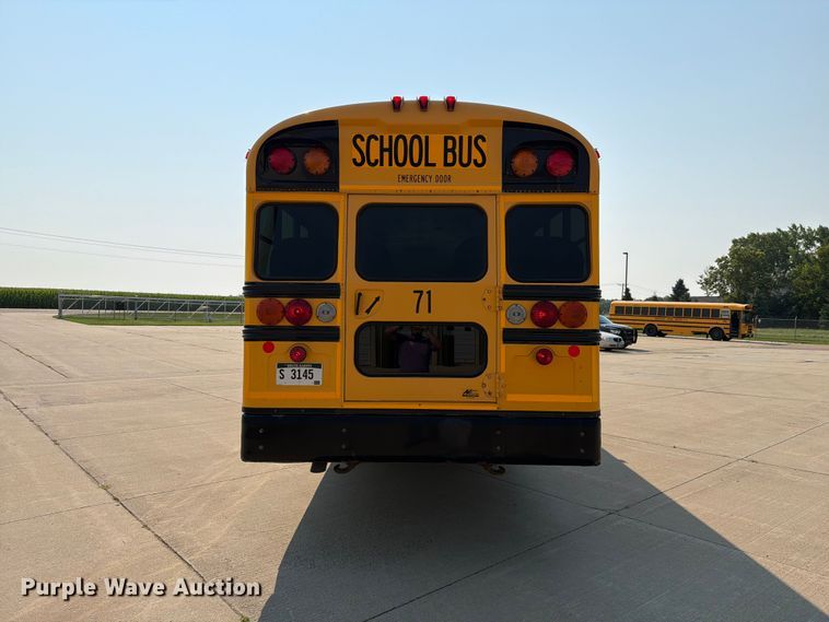 image for item EA0385 2012 Bluebird All American school bus