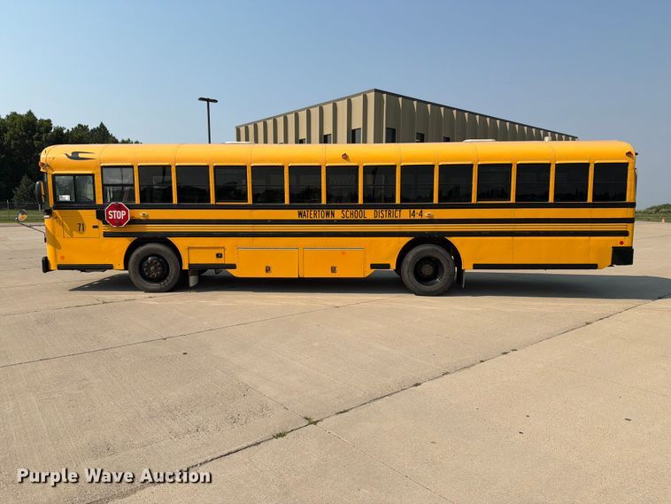 image for item EA0385 2012 Bluebird All American school bus