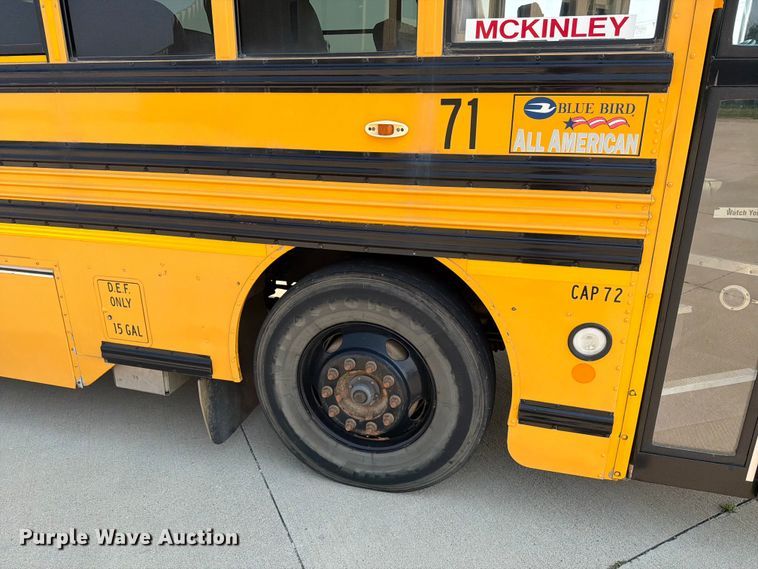 image for item EA0385 2012 Bluebird All American school bus