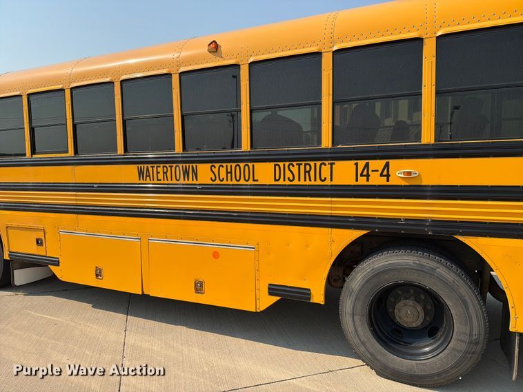 image for item EA0385 2012 Bluebird All American school bus