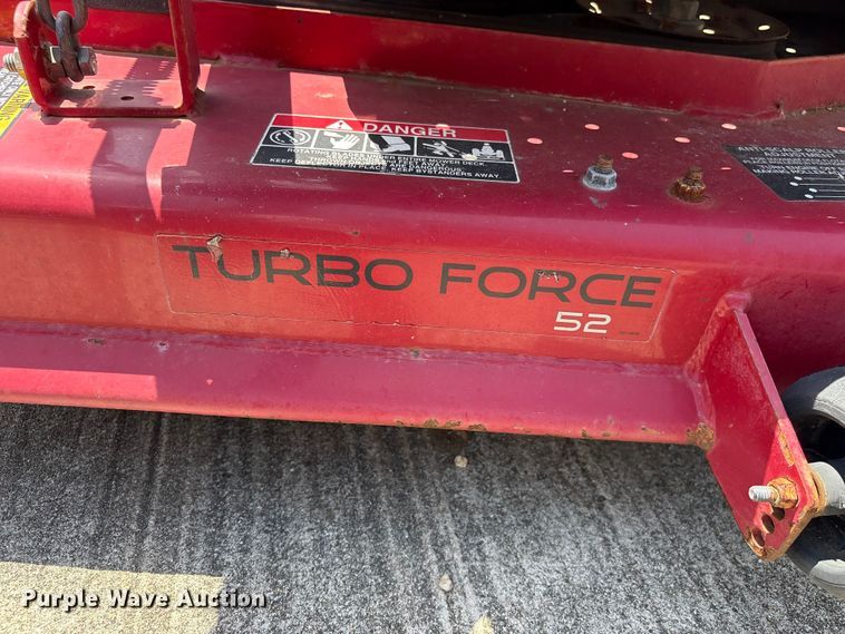 image for item EF1282 Toro Turbo Force 52 ZTR lawn mower