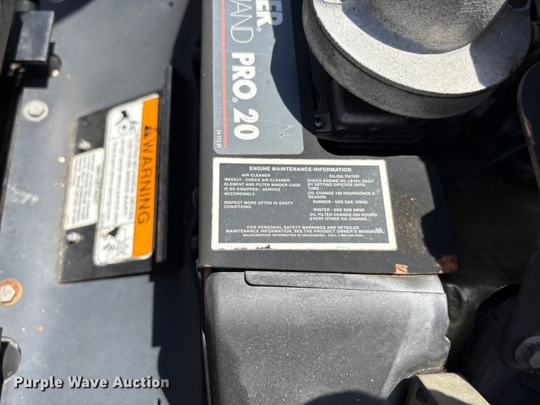 image for item EF1282 Toro Turbo Force 52 ZTR lawn mower