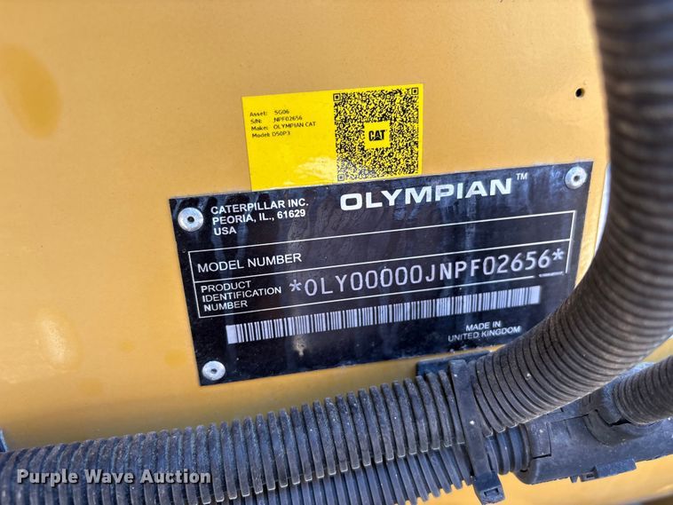 image for item EF1286 2003 Olympian D50 generator