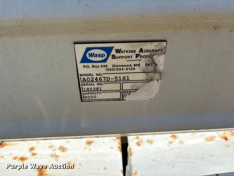 image for item EF1288 (3) 2007 Wasp A02467D-5161 luggage trailers