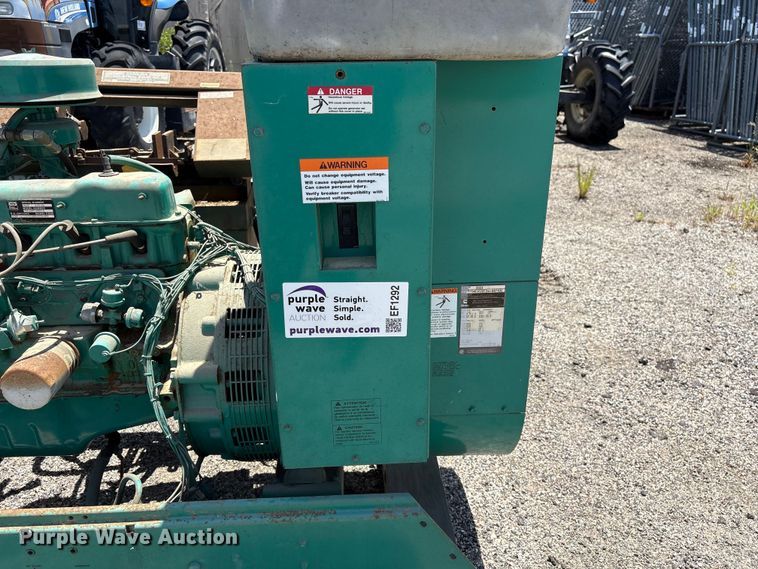 image for item EF1292 1973 Onan GenSet 35EK generator