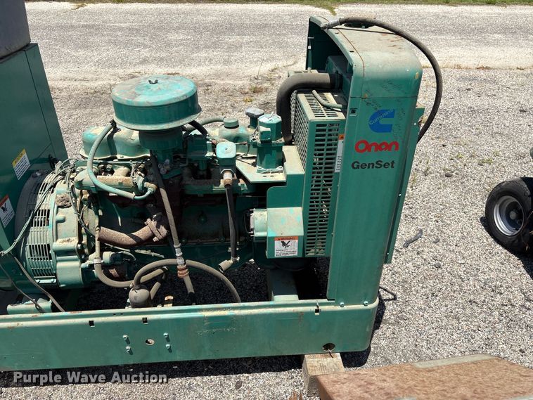 image for item EF1292 1973 Onan GenSet 35EK generator