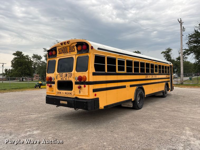 image for item EO4413 2007 Blue Bird All American school bus