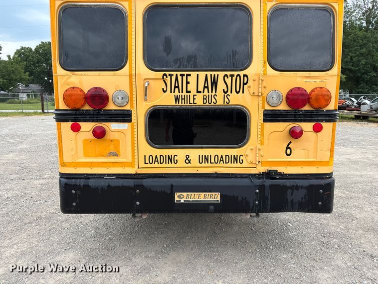 image for item EO4413 2007 Blue Bird All American school bus