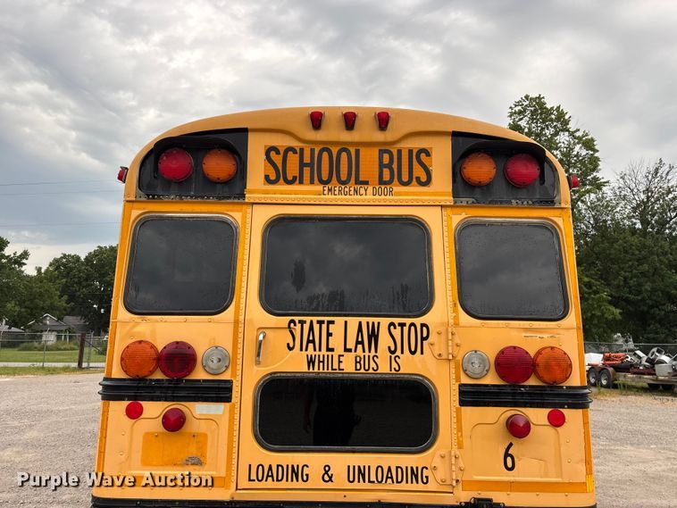 image for item EO4413 2007 Blue Bird All American school bus