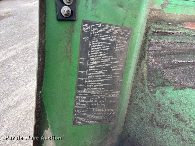 image for item EO4414 John Deere F910 lawn mower