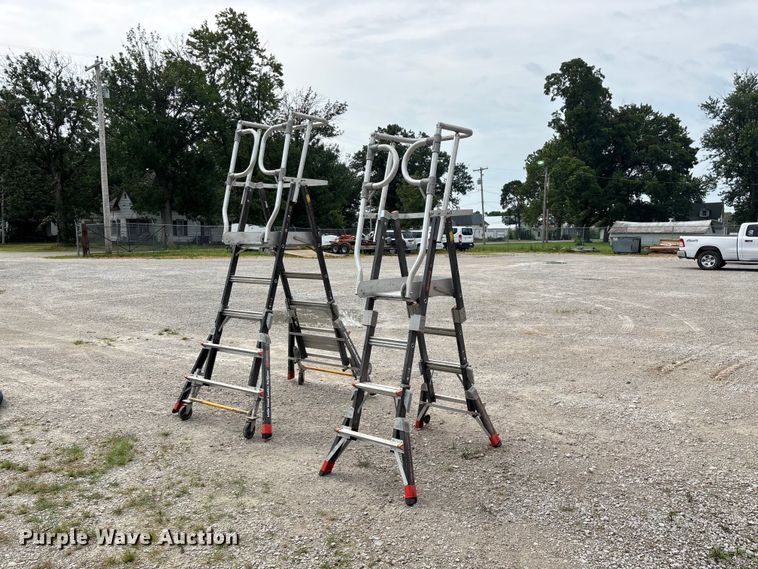 (2) Little Giant Ladder Systems ladders