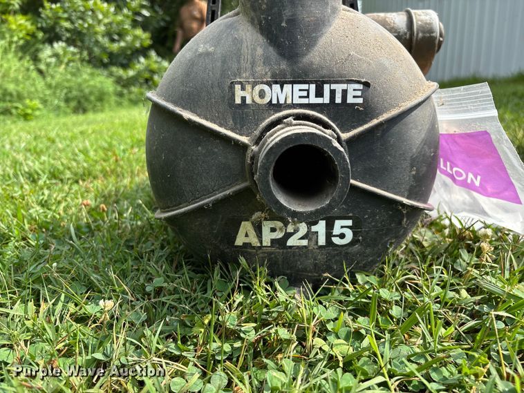 image for item EO4419 Homelite AP215 trash pump