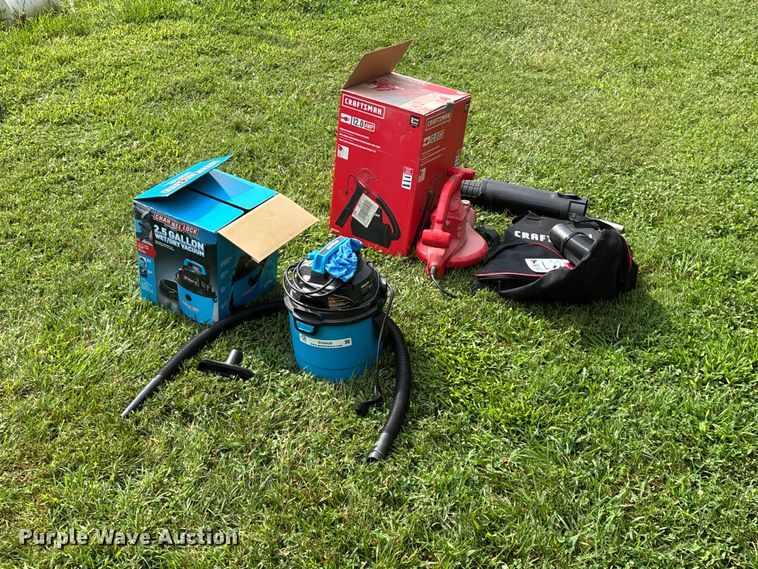 (2) vacuums