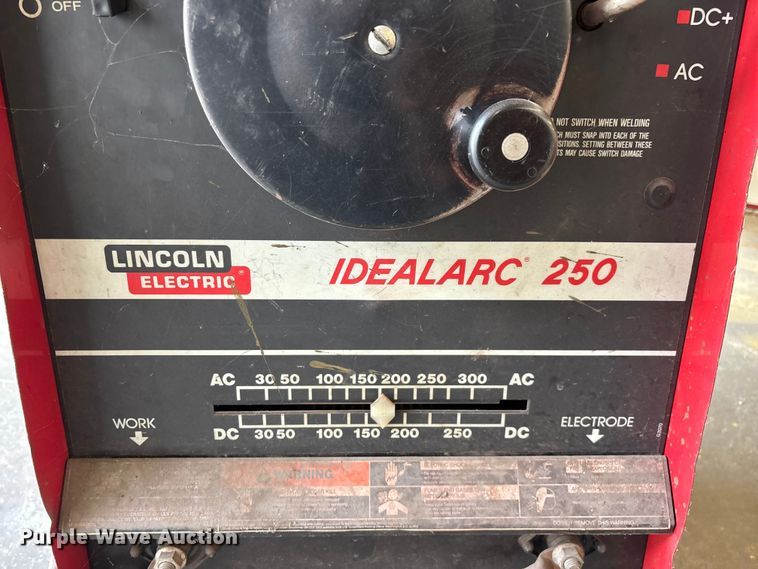 image for item EO4427 Lincoln Electric Idealarc 250 welder