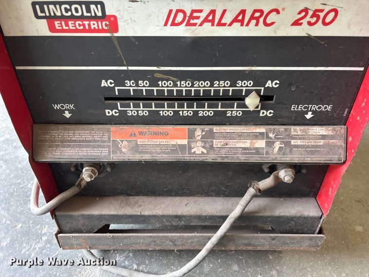 image for item EO4427 Lincoln Electric Idealarc 250 welder