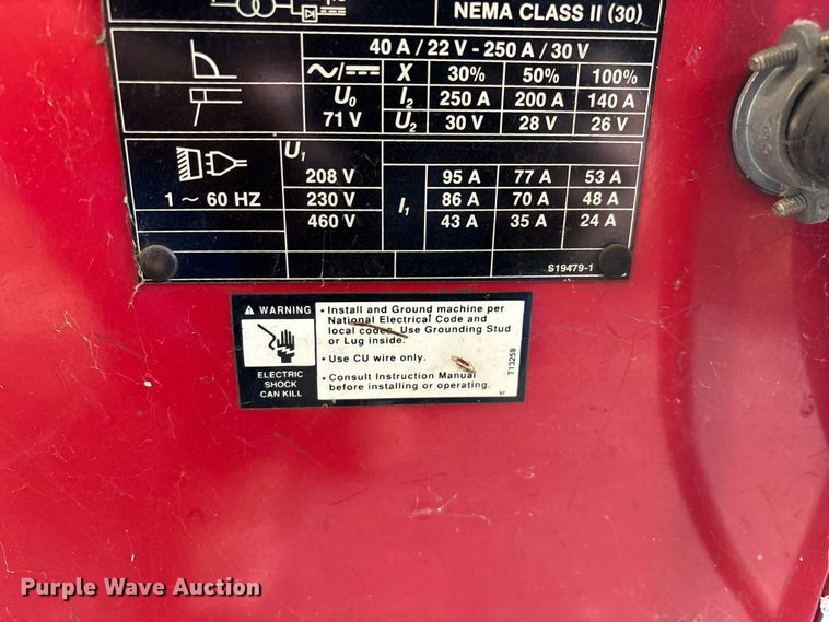 image for item EO4427 Lincoln Electric Idealarc 250 welder