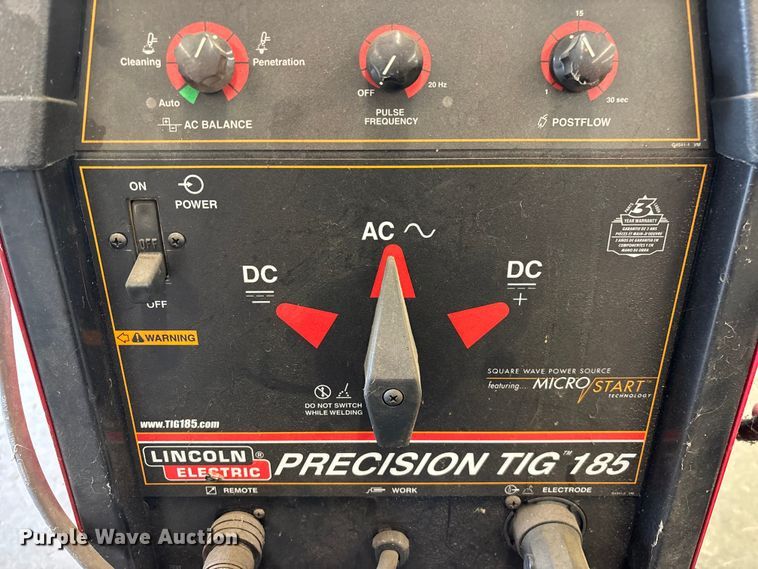 image for item EO4429 Lincoln Electric Precision Tig 185 welder