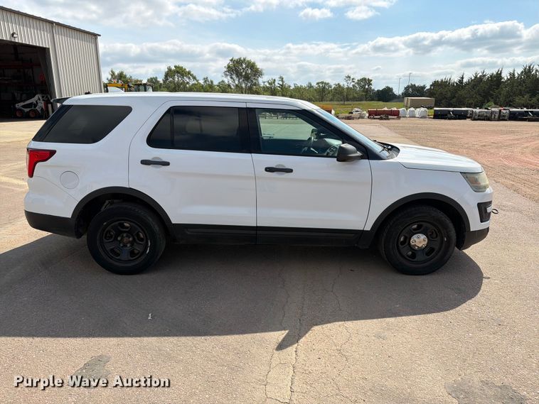 image for item ER1896 2016 Ford Explorer Police Interceptor SUV