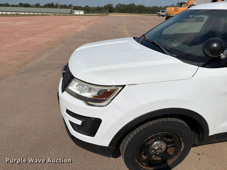 image for item ER1896 2016 Ford Explorer Police Interceptor SUV