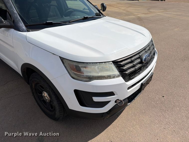 image for item ER1896 2016 Ford Explorer Police Interceptor SUV